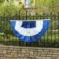 thumbnail image 5 of Nicaragua Nicaraguan Pleated Fan Flag Bunting 3 x 6 Ft Nicaragua Pleated 2 Pcs Fan Flag Banner Indoor/Outdoor/Front Porch Decorations, 5 of 6