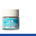 thumbnail image 1 of Mr. Hobby Aqueous H21 Gloss Off-White Acrylic Paint 10ml for Scale Models & Miniatures, 1 of 3