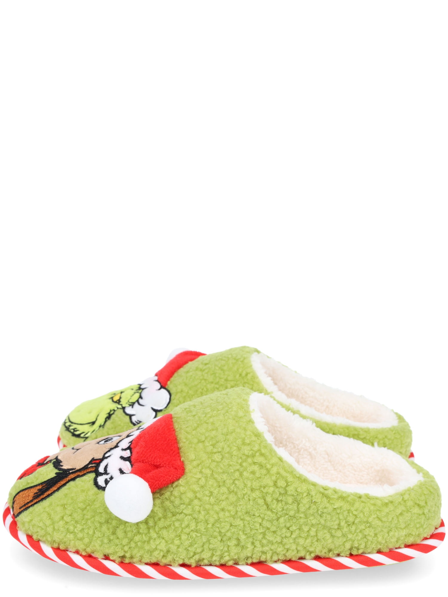 Dr. Seuss Kids Grinch Holiday Slippers