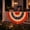 1PC, variant on Lighted Patriotic American Flag Bunting, 3 x 6 Ft LED Pleated Fan Flag, Waterproof Red White and Blue Half Fan Banner with Grommets for 4th of July, Memorial Day, Outdoor Porch, Fence, Balcony Decor