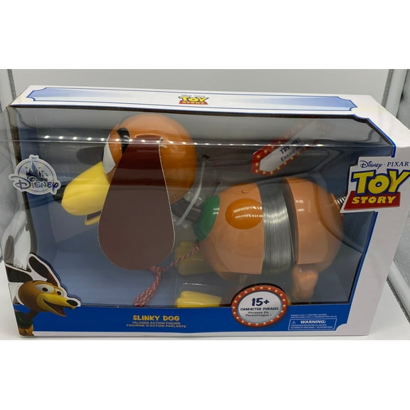 Disney Parks Pixar Toy Story Talking Slinky Dog, Age 3 and Up, 11 x 4 x 7 inches
