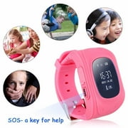 Q50 Kids GPS Smartwatch Safe SOS Tracker Anti Lost Wifi GSM Watch Phone Children