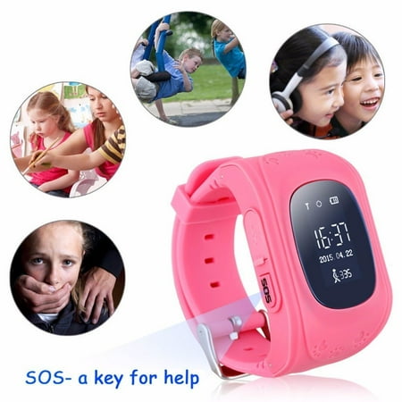 Q50 Kids GPS Smartwatch Safe SOS Tracker Anti Lost Wifi GSM Watch Phone Children