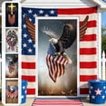 thumbnail image 7 of SLYNSHome 250th Anniversary Door Cover 4th of July Decor Eagle Printed American Patriotic Door Cover Porch Sign for Indoor Outdoor, 7 of 7