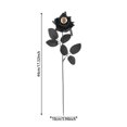 thumbnail image 3 of Ailezt Halloween Decor Rose With Head Lifelike Decorative Halloween Party Decorations Silk Material Reusable Never Fade Steel Wire Internal, 3 of 4