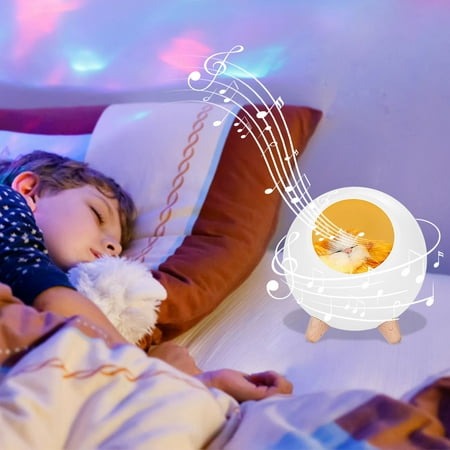 

YiFudd House USB Charging With Bluetooth Speaker Cute Mini LED Night