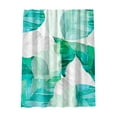 thumbnail image 5 of Bathroom Accessories Waterproof Shower Curtain, Leaf Pattern, High Quality Shower Curtain 72"x72" with Hooks, 5 of 8