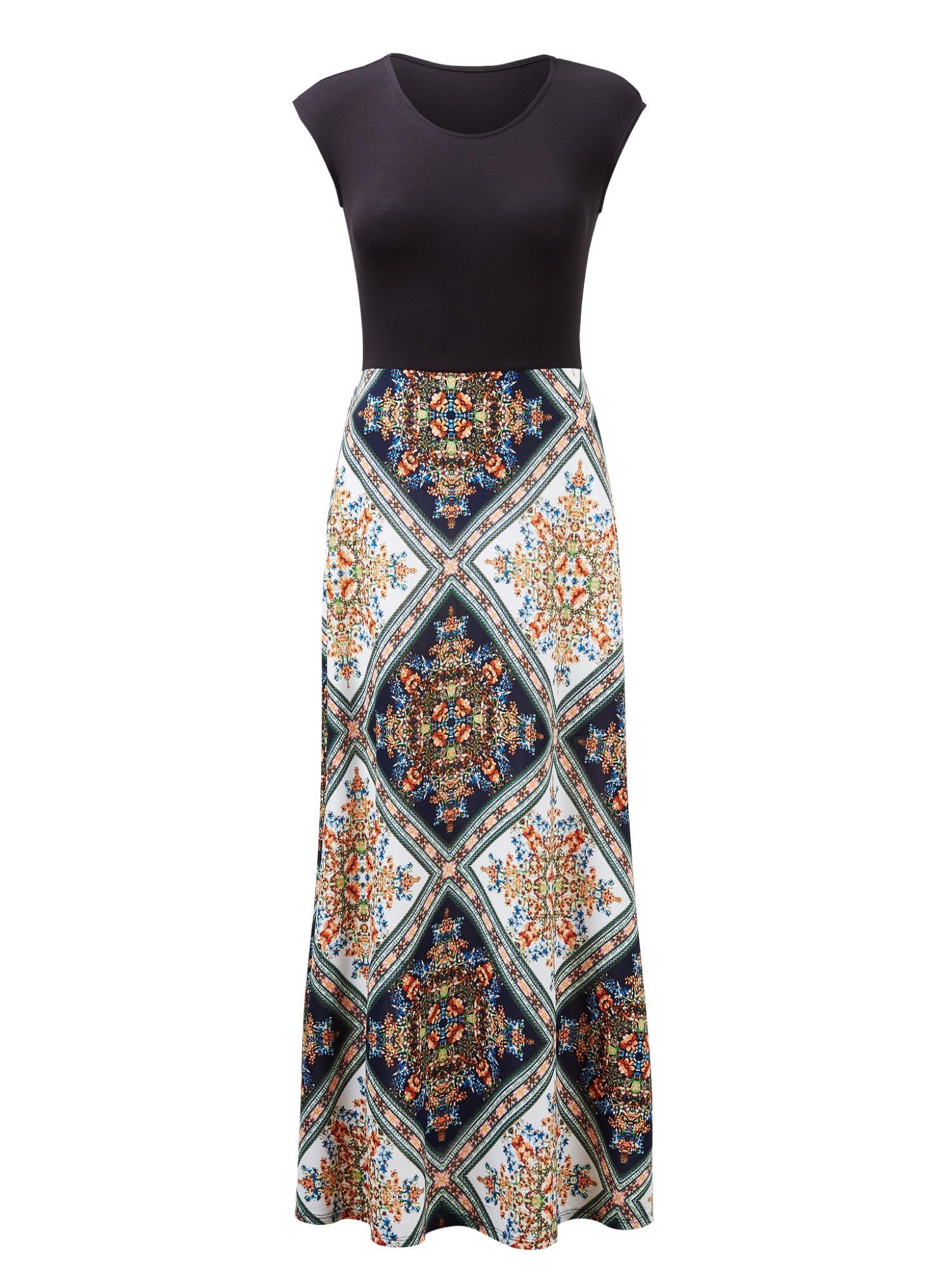 empire line maxi dress