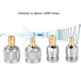 thumbnail image 4 of Adaptador SMA a N, 4 piezas, conector adaptador coaxial RF N macho/hembra a SMA hembra/macho, 4 of 6