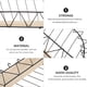 thumbnail image 3 of unbranded 1Ud Repisa Simple De Pared Sin Perforar En Hierro Y Madera Negro Para Hogar, 3 of 8