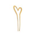 thumbnail image 2 of QIQUWOHUL Gold Metal U Shaped Hair Pins Large French Hair Pin Heart Hair Sticks Hairpin Vintage Hair Sticks Hairstyle Chignon For Women Girls, 2 of 5