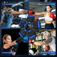 thumbnail image 3 of Music Boxing Machine, Adults Smart Boxing Machine with Boxing Gloves, Boxing Music Fitness Machine with Smart Display Wall Mounted, Boxing Trainer for Home and Gym, Black, 3 of 14