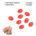 thumbnail image 4 of Uxcell 8x5mm Oval Soft Plastic Luminous Glow Fishing Beads Tackle Tool Red 200 Pieces, 4 of 5
