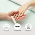 thumbnail image 2 of ForPro O-Files Foam Board, 100/180 Grit, White, Double-Sided Manicure Nail File, 6” L x .75” W, 100-Count, 2 of 6