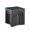 Black Primary Living Space Modern MDF, variant on 15.74'' Square Side Table Small Coffee Table Accent Table Bedside Table for Living Room Bedroom,BLACK