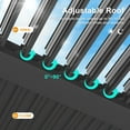 thumbnail image 6 of Heynemo 12' x 20' Aluminum Louvered Pergola with Adjustable Roof for Patio, Deck and Garden, Elegance Outdoor Shade, 6 of 9