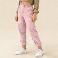 thumbnail image 4 of Kids Linen C𝐚pri Pants 2026 Summer Trendy Cropped Trouser Beach Casual Fashion Capris Clothes Straight Leg Loose Sweatpant, 4 of 7