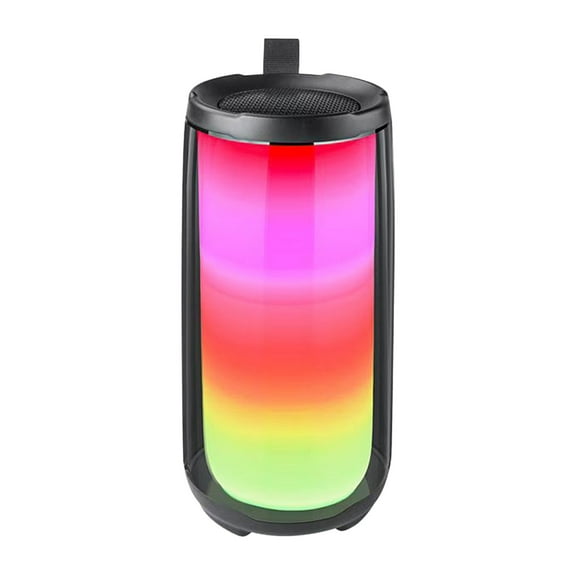 LED Speaker with Lights - Portable, Bluetooth, RGB Lights, Powerful Bass for Home