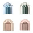 thumbnail image 5 of Topumt Rainbow Multipurpose Silicone Pot Holders,Hot Pads Silicone Heat Resistant Coasters,Cup Insulation Mat,Insulation Pad, 5 of 6