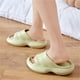 thumbnail image 2 of Amzcrzy Zapatos de mujer,Zapatos de mujer,Zapatillas de mujer, Zapatillas de casa para mujer y hombre, antideslizantes, de suela gruesa, para interior y exterior, con suela suave Sandalias Mujer Zapa, 2 of 5