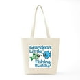 thumbnail image 6 of CafePress - GRANDPA's LITTLE FISHING BUDDY! Tote Bag - Unisex Canvas Tote Bag, Beige, 1-Piece, 6 of 7