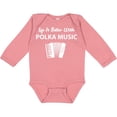 thumbnail image 3 of Inktastic Life's Better Polka Music Boys or Girls Long Sleeve Baby Bodysuit, 3 of 5