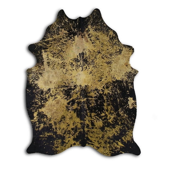 Cornerstone cowhide rugs for sale DISTRESSED YELLOW rug