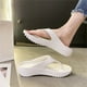 thumbnail image 2 of Lazy Shoes - Chanclas ortopédicas para mujer con soporte para el arco, suave almohada tipo tanga, color arena Wmkox8yii hj789, 2 of 4