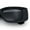 All Black, variant on Womens Beveled Rectangle Mod Thick Plastic Fashion Sunglasses All Black