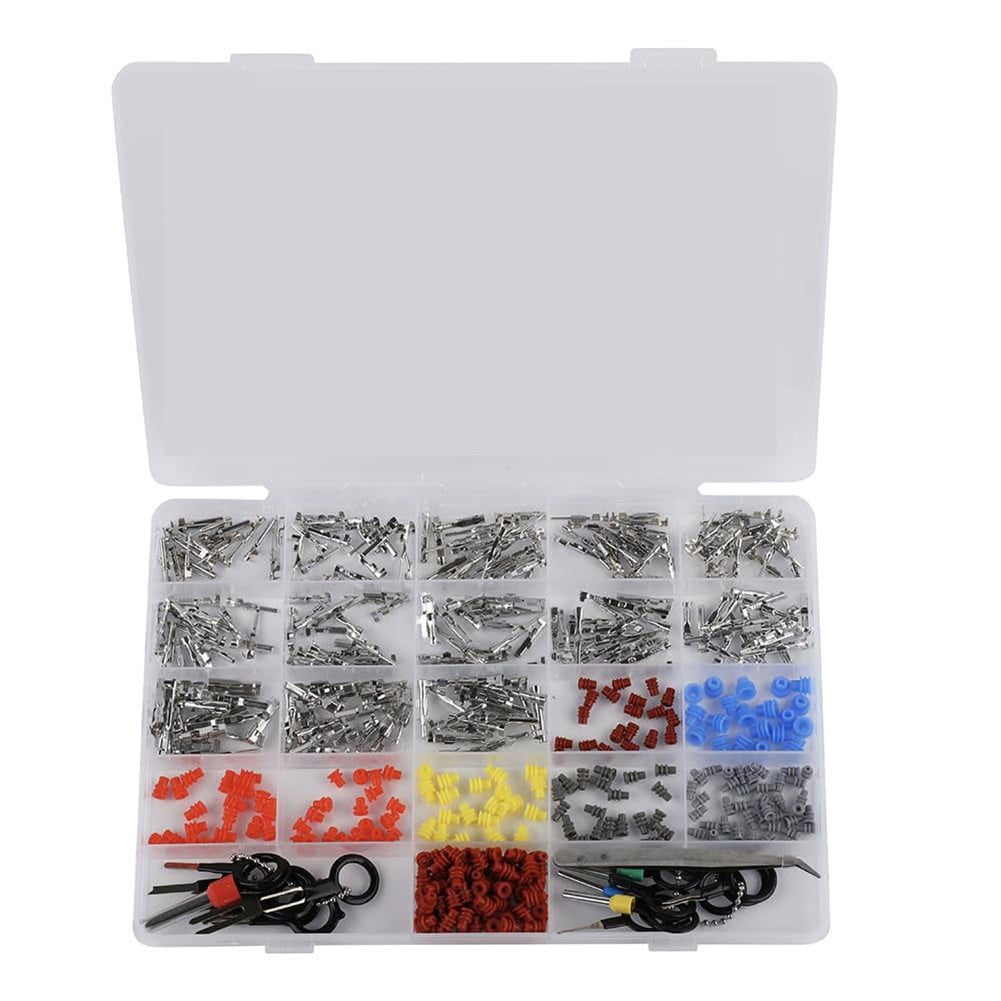 Coconut Ok 500Pcs Connector Pins Kit Terminal Pin Car Electrical 1/1.5/1.8/2.2/2.8/3.5Mm