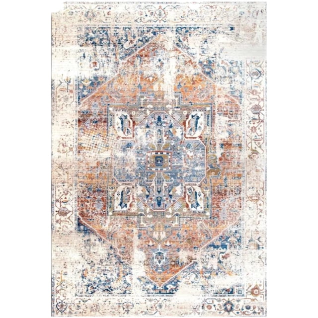 Tapete Decorativo Vilo Coral - 200 x 300 cm - Alfombra Grande Saffron Looms