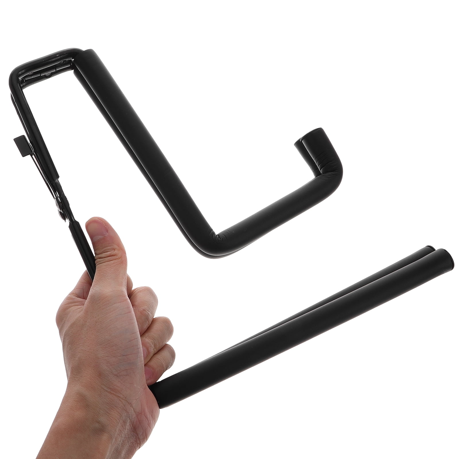 HORIALENCE 1Pack Ukulele Stand Floor with Compact Design for Musicians Adjustable Black