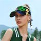 thumbnail image 5 of Fotbe Colorful Flowers Visera Deportiva con Diseño, Gorra Abierta Ajustable de Algodón para Mujer y Hombre, 5 of 7