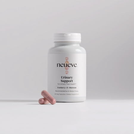 NeuEve Urinary Health Support Supplement for Women with D-Mannose & Cranberry Extract, 90 Capsules