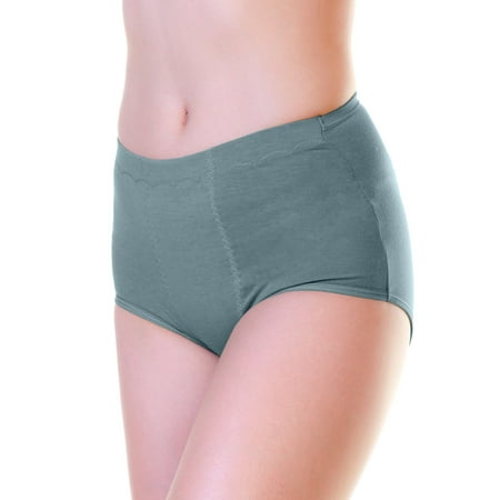 

Angelina Cotton High-Rise Briefs with Front Stitching (12-Pack)