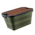 thumbnail image 2 of Camping Storage Organizer Box, Collapsible Large Capacity Camping Hand Basket  For Outdoor, 2 of 8