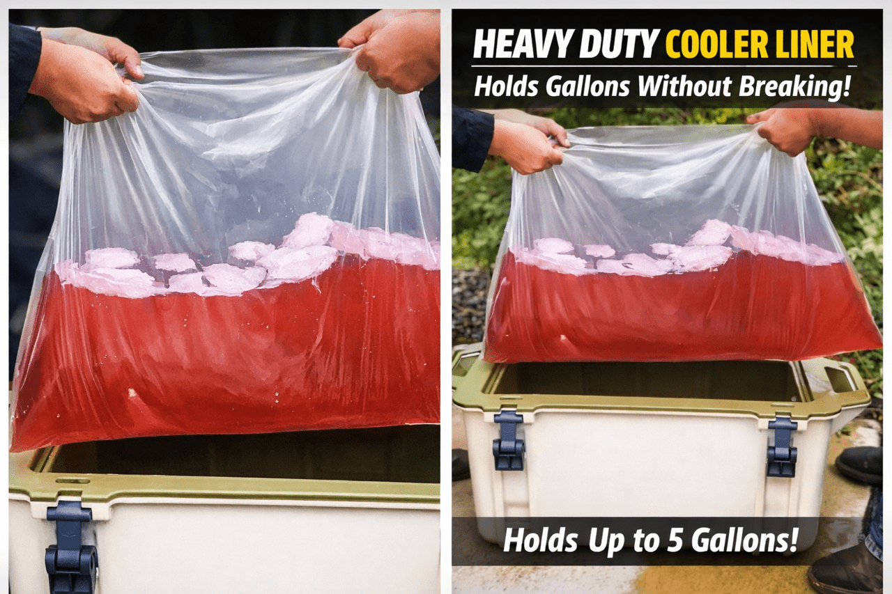 Liner 4 Pack– 2XL Liners Fit 100 QT to 160 QT Coolers – 2 Large Liners Fit 60QT to 95QT Coolers