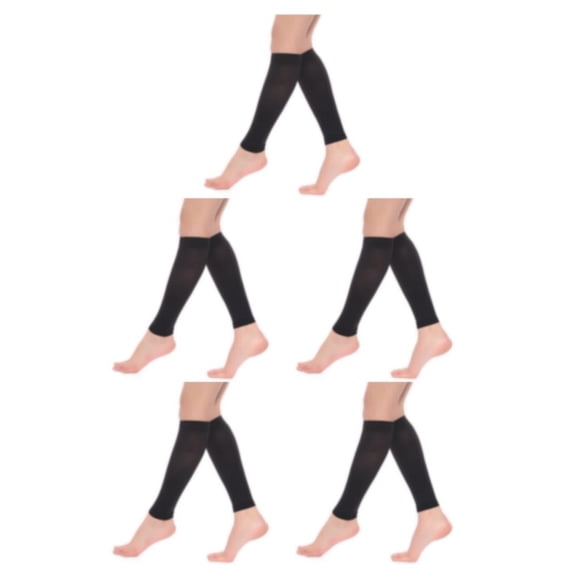 Minnieouse Medias de compresión fáciles de usar para mujeres y hombres Alivio instantáneo de las piernas Medias cómodas negro L Type2 NO2