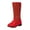 Red, variant on Girls Cowboy Boots Mid Calf Glitter Toddler Cowgirl Boots Kids Western Riding Shoes Purple,2.5(Toddler/Little Kid/Big Kid)