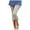Beige, variant on Capri Leggings for Women Summer Casual Elastic High Waist Drawstring Ruched Hem Workout Yoga Cropped Capris Pants