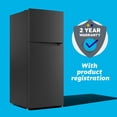 thumbnail image 4 of Element 17.6 cu. ft. Top Freezer Refrigerator - Black (ENR18TFGCB), 4 of 6