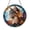 Acrylic 3.5 Inch, variant on Custom Cat Portrait Stained Glass Suncatcher – Personalized Pet Window Hanging Decor