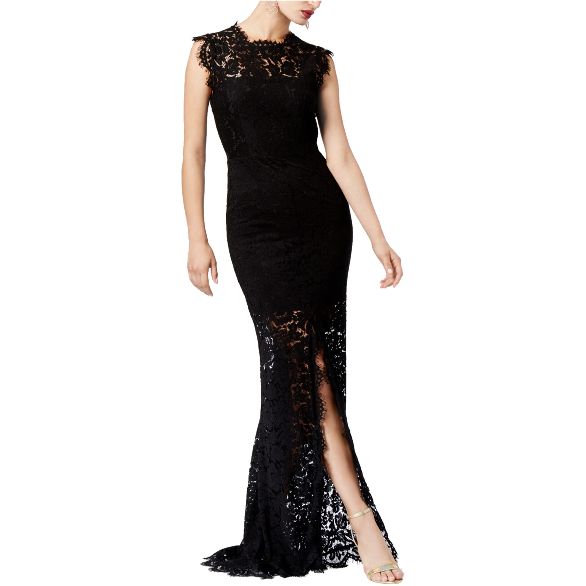 Rachel Zoe - Rachel Zoe Womens Open Back Lace Gown Dress - Walmart.com - Walmart.com