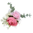 thumbnail image 3 of Cesta de Rosas Cesta de Princesa Cesta Especial de Tamaño Pequeño Cesta de Flores Tejidas Simulación de Ramo de Flores Artificiales Decoración de Flores de Boda Simulación de ANGGREK  Otros, 3 of 6