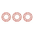 thumbnail image 4 of Youkk Alloy Crank set - Durable Precise Fit Smooth Operation - Guaranteed Compatibility Bicycles Crank 52T red 3Set, 4 of 6