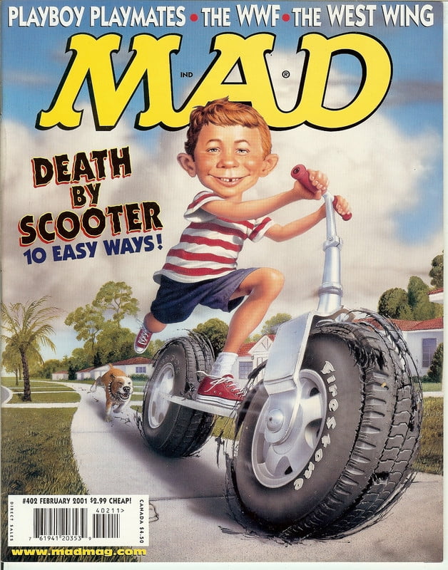 MAD Magazine #402 FEB 2001
