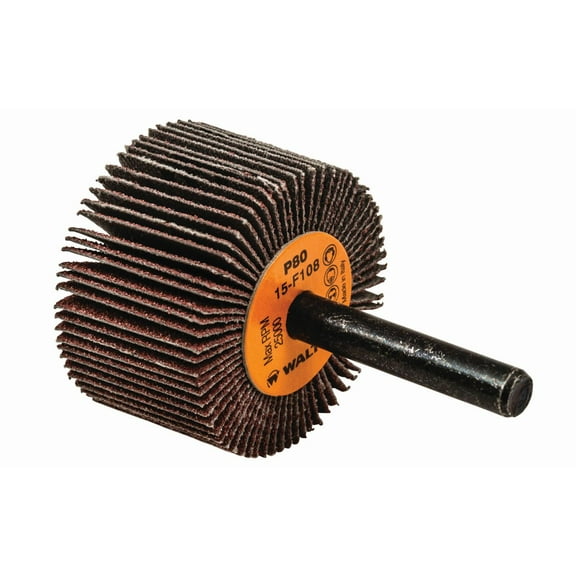 Walter 15F108 Coolcut Flap Wheel 1-1/2" x 1" 80 Grit