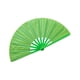 thumbnail image 1 of Abanico de Kung Fu para Danza de Artes Marciales y Actuaciones Escénicas | Abanico plegable de color sólido con detalles brillantes, 1 of 3