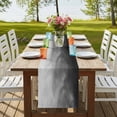 thumbnail image 4 of Table Runners 72 Inches Long Dress Scarves, Black Grey Ombre Farmhouse Kitchen Table Runner, Coffee Tablerunners, Coastal Beach Modern Abstract Art 14x72 Inch, 4 of 9