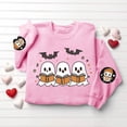 thumbnail image 7 of Tnhcen Ladies Halloween Sweatshirt Crewneck Long Sleeve Pullover Plus Size Graphic Tee Loose Fit Casual Autumn Winter Top Y2K Style Harajuku Loungewear Gift for Women Girls, 7 of 7